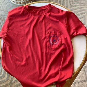 Red southern marsh, performance fabric